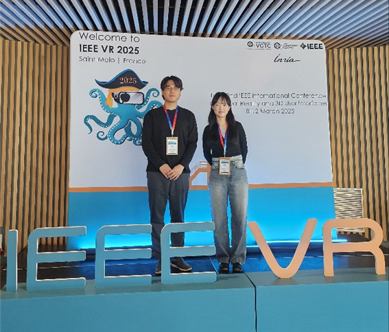 확장현실연구실(이명호 교수), IEEE VR 2025에서 Best Poster-Honorable Mentions 수상 대표이미지